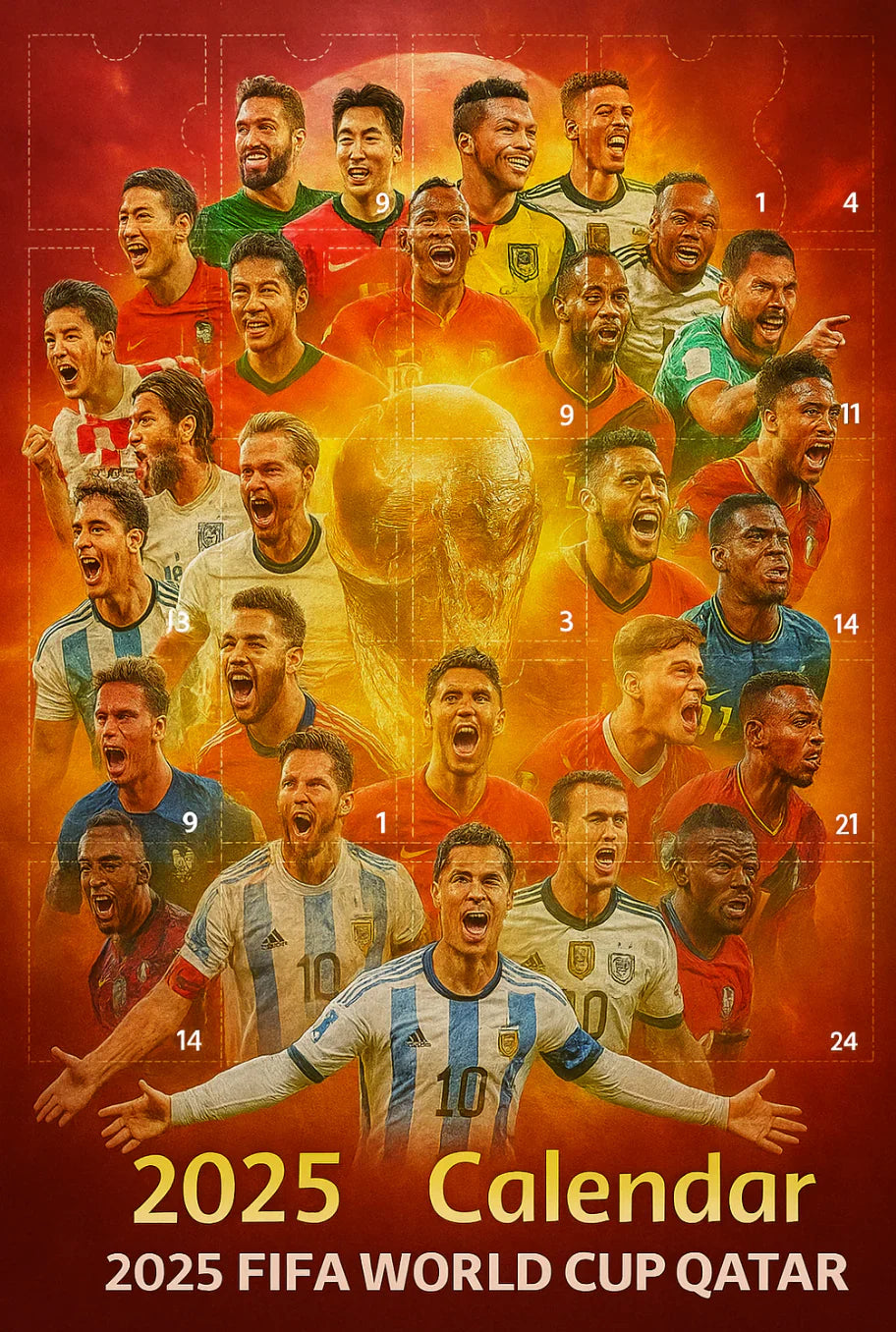 2025 Advent Calendar – Football’s Ultimate Countdown to Christmas! 🎄